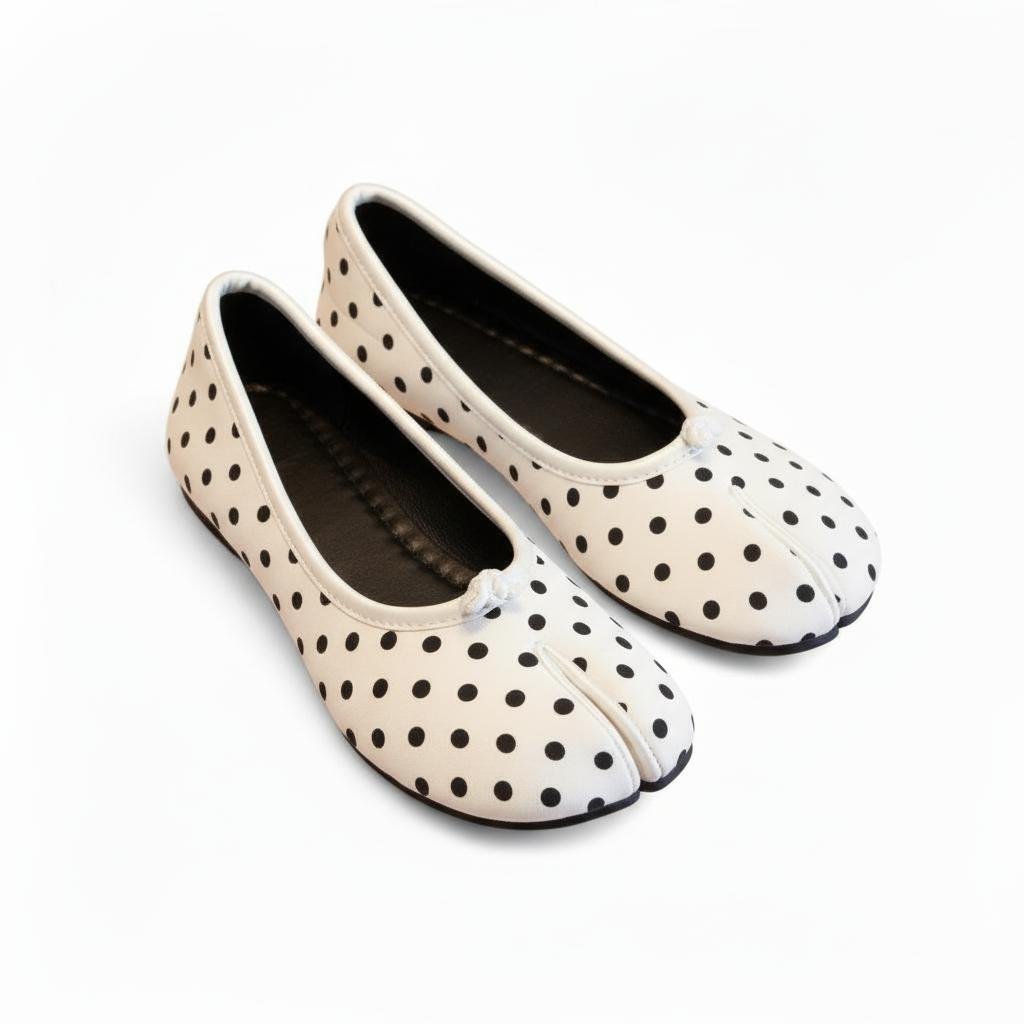 The Split-Toe Silhouette  🖤🤍