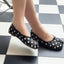 Tabis Polka Dots Split-Toe Ballet 🖤🤍